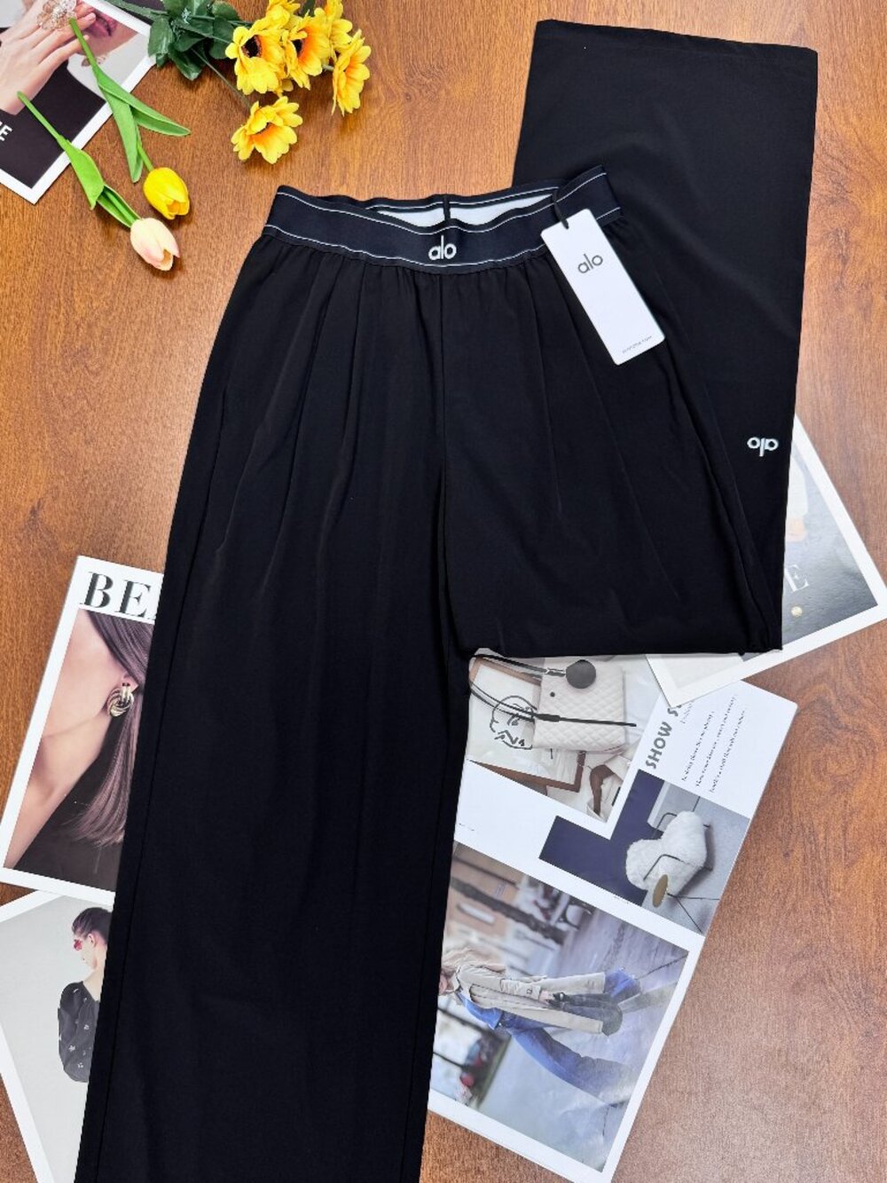 Brand New Alo Yoga Trouser|Pants Black（Regular）NWT 🙆‍♀️💘 - Picture 3 of 9